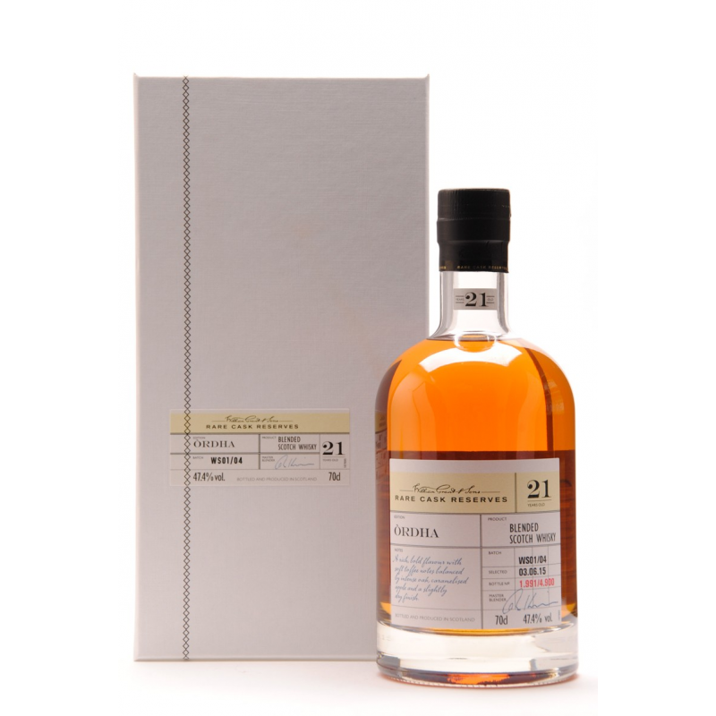 Whisky grant's 21yrs rare cs ordha 40%  0.700