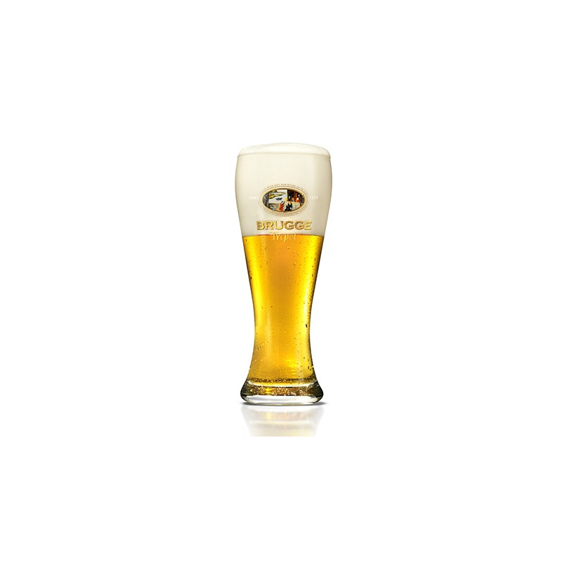 Bier b brugs tripple flute glas  0%  0.200