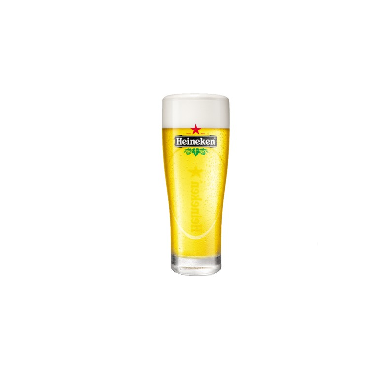 Bier n heineken elipse core glas  0%  0.250