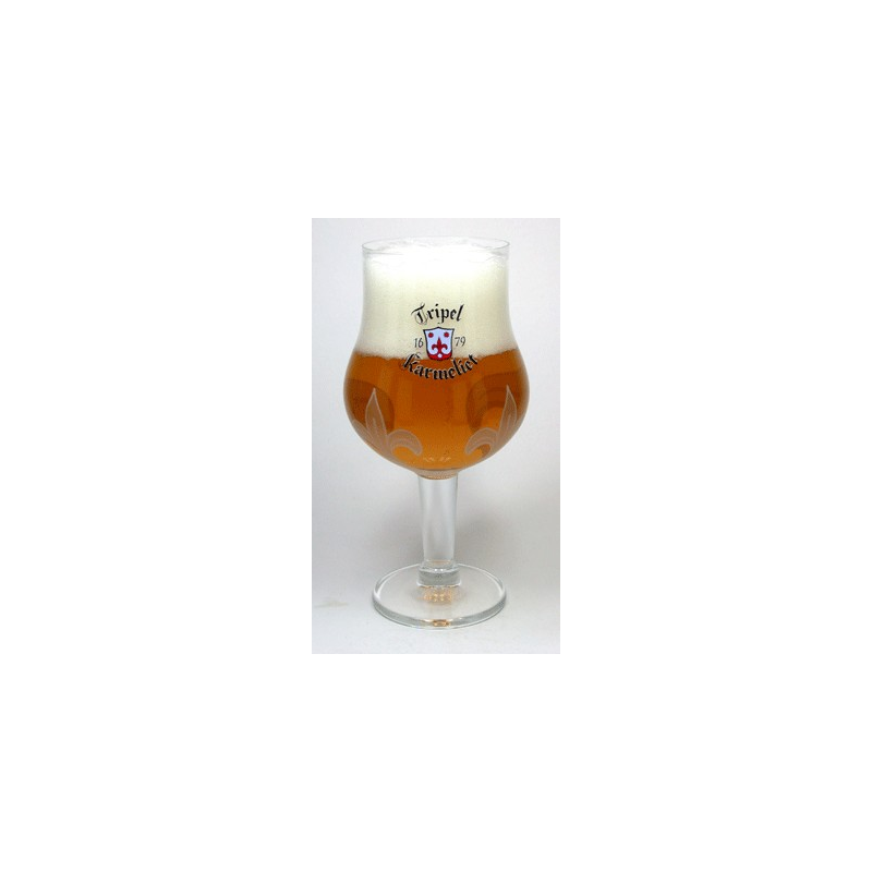 Bier b karmeliet trippel glas  4%  0.250