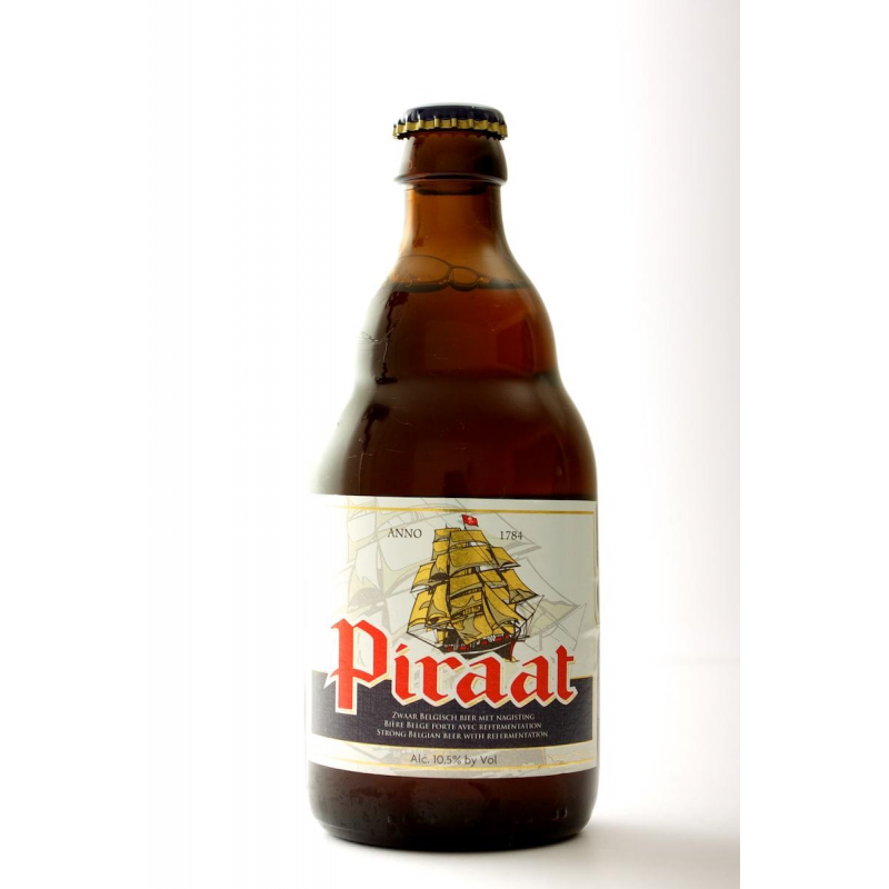 B piraat bier fles  8%  0.250