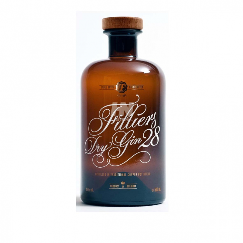 Gin filliers 0.5ltr 28 dry gin clas 46%  0.50