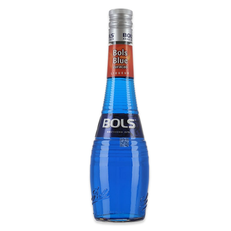 Bols curacao blauw likeur 21%  0.750