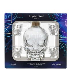 Vodka crystal head doos+...